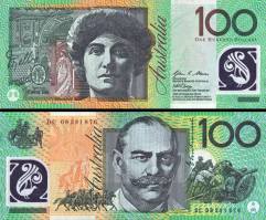 *100 Dolárov Austrália 2008, polymer, P61 UNC - Kliknutím na obrázok zatvorte -